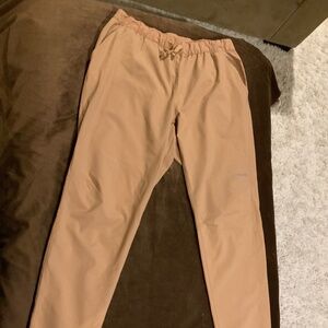 Patagonia Tan L  lightweight joggers Adventure Outdoors Minimalist Neutral